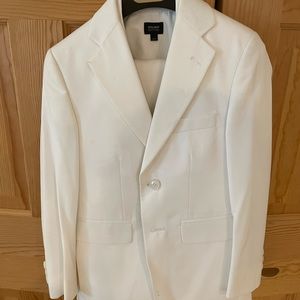 Boys Michael Kors white Communion suit, size 8, used